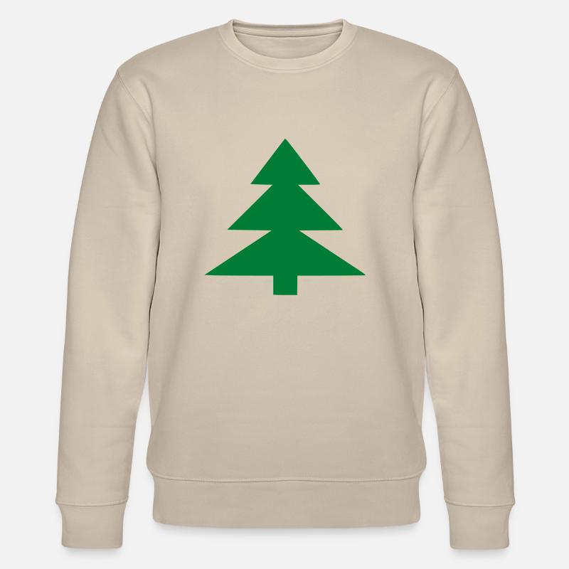 Tannenbaum - Stanley/Stella Unisex Bio-Sweatshirt CHANGER  - Beige