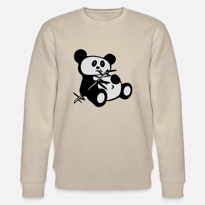 lazy panda - Sweat bio CHANGER Stanley/Stella Unisexe - beige