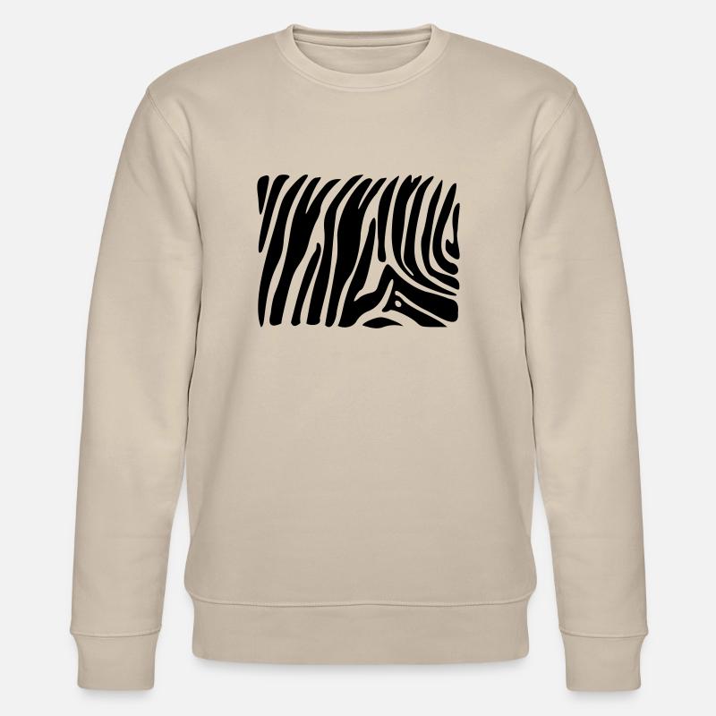 zebra - Stanley/Stella Unisex Bio-Sweatshirt CHANGER  - Beige