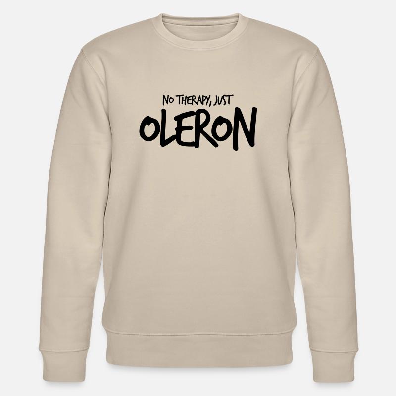 No Therapy Just Oléron - Sweat bio CHANGER Stanley/Stella Unisexe - beige