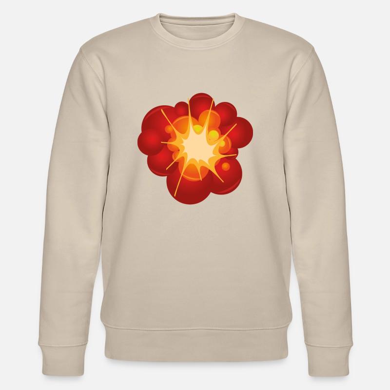 Explosion - Stanley/Stella Unisex Bio-Sweatshirt CHANGER  - Beige