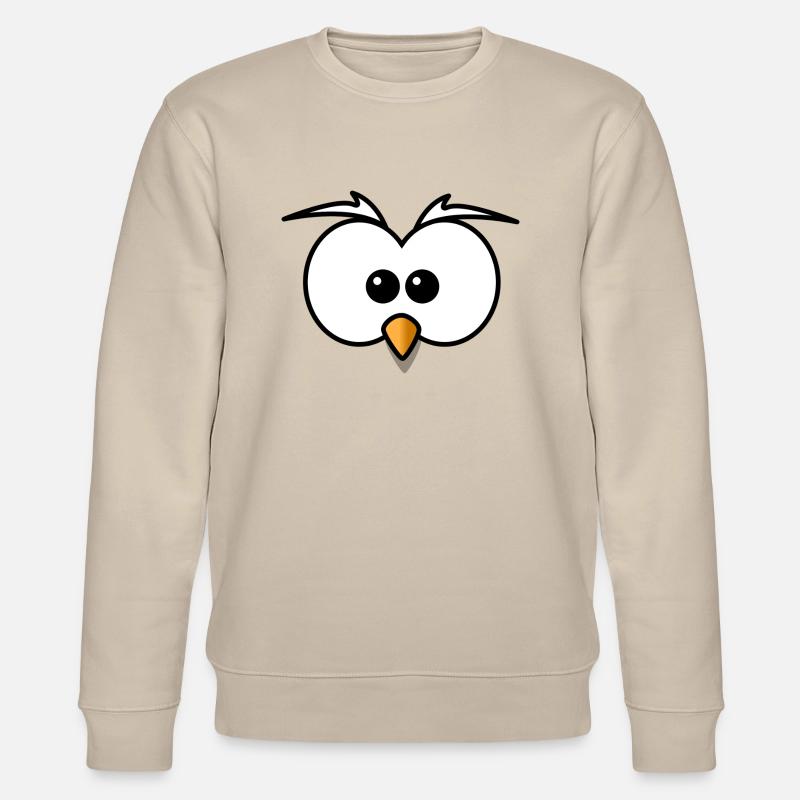 Eule - Stanley/Stella Unisex Bio-Sweatshirt CHANGER  - Beige