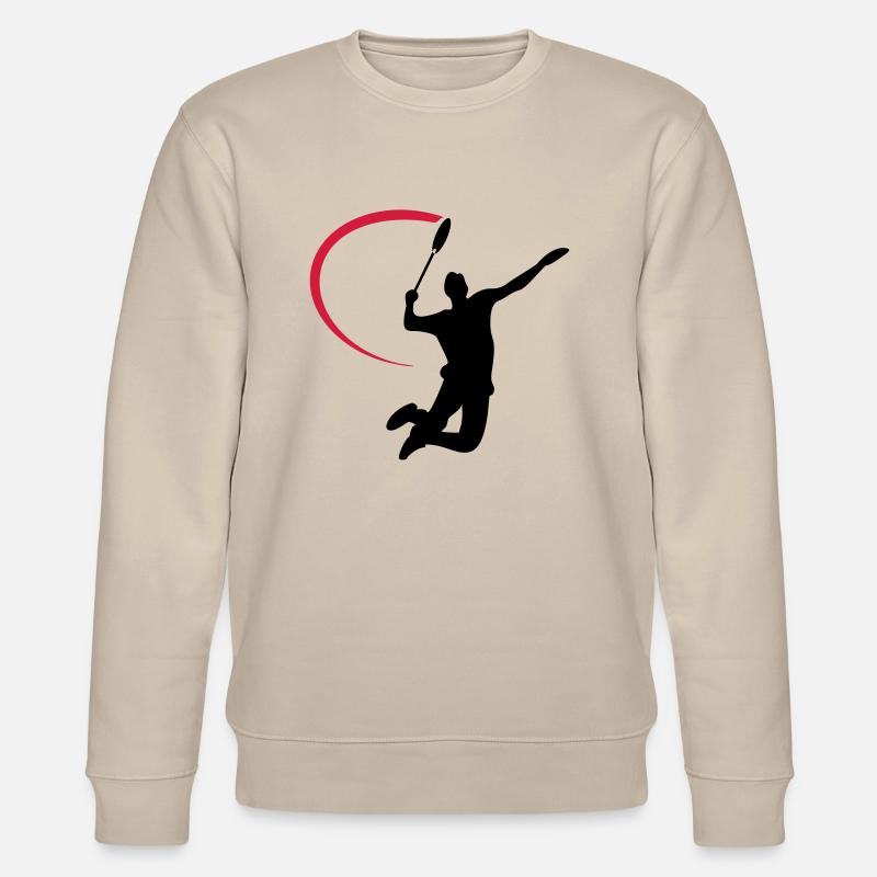 badminton - Stanley/Stella Unisex Bio-Sweatshirt CHANGER  - Beige