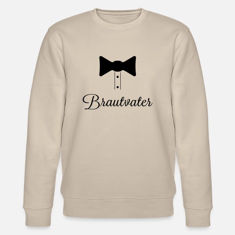 brautvater - Stanley/Stella Unisex Bio-Sweatshirt CHANGER  - Beige