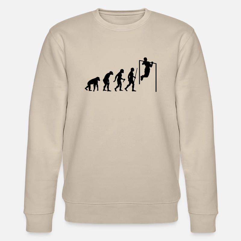 Evolution Pull Up - Sweat bio CHANGER Stanley/Stella Unisexe - beige