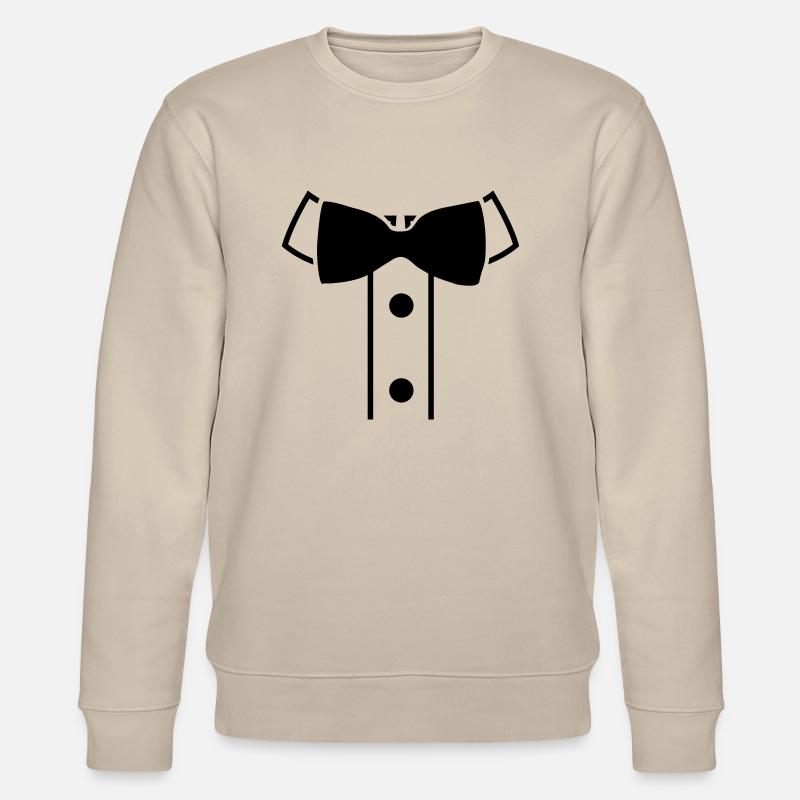 fliege_f1 - Stanley/Stella Unisex Bio-Sweatshirt CHANGER  - Beige