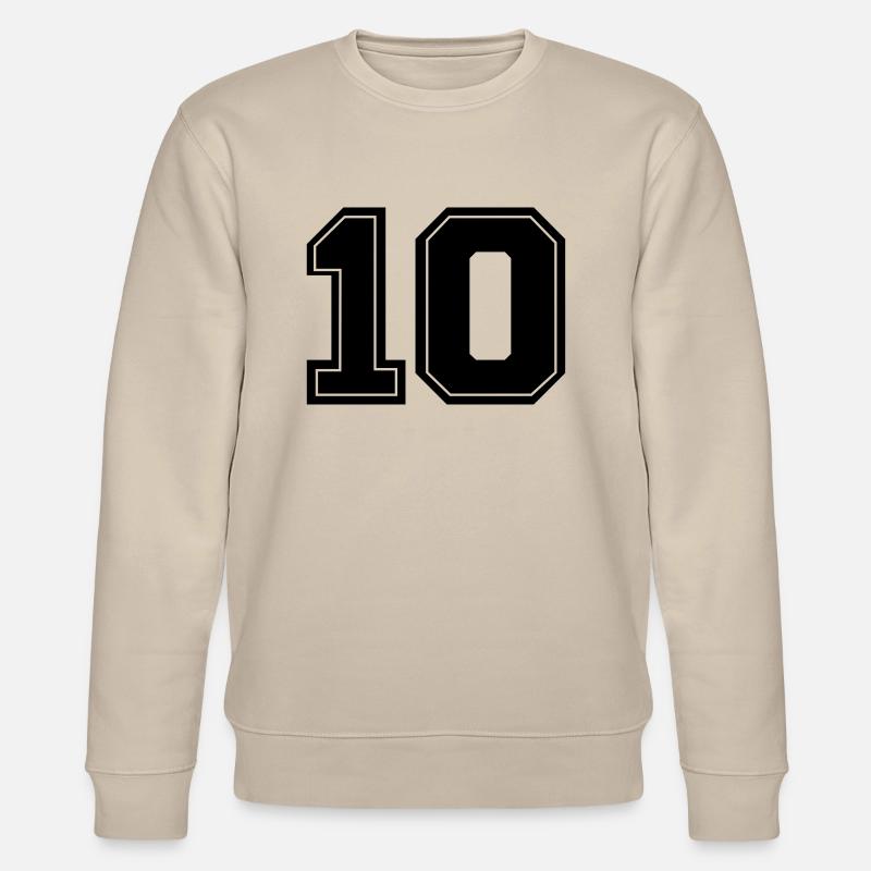 10number - Sweat bio CHANGER Stanley/Stella Unisexe - beige