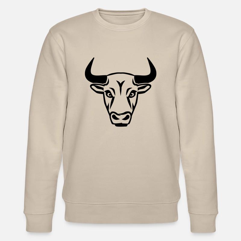 Stier - Stanley/Stella Unisex Bio-Sweatshirt CHANGER  - Beige