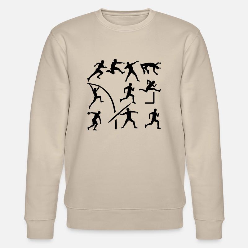 Zehnkampf - Stanley/Stella Unisex Bio-Sweatshirt CHANGER - Beige