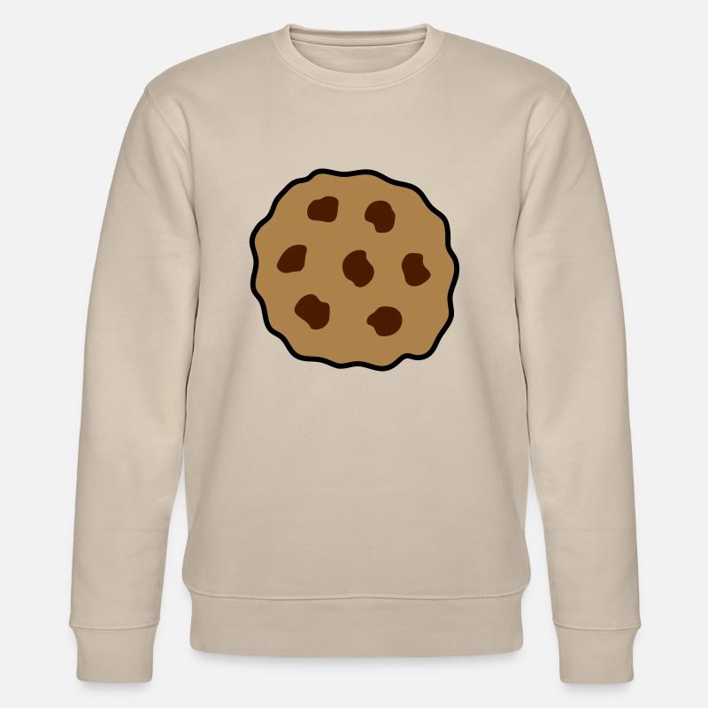 cookie keks plaetzchen - Stanley/Stella Unisex Bio-Sweatshirt CHANGER  - Beige