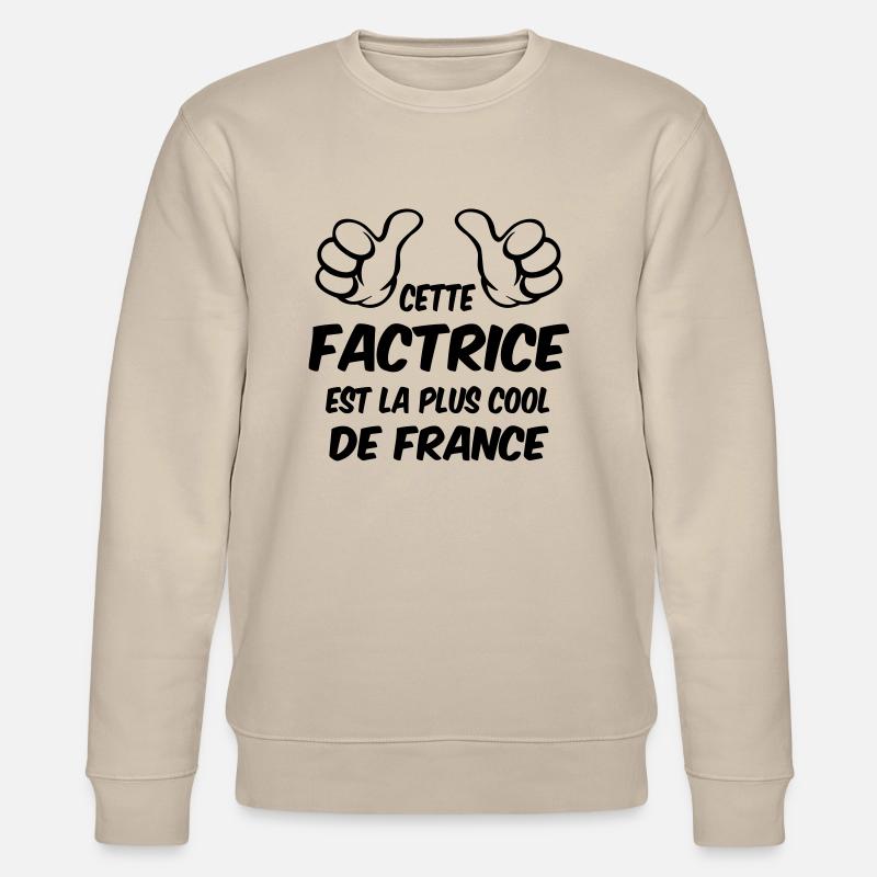MEILLEURE FACTRICE - Sweat bio CHANGER Stanley/Stella Unisexe - beige