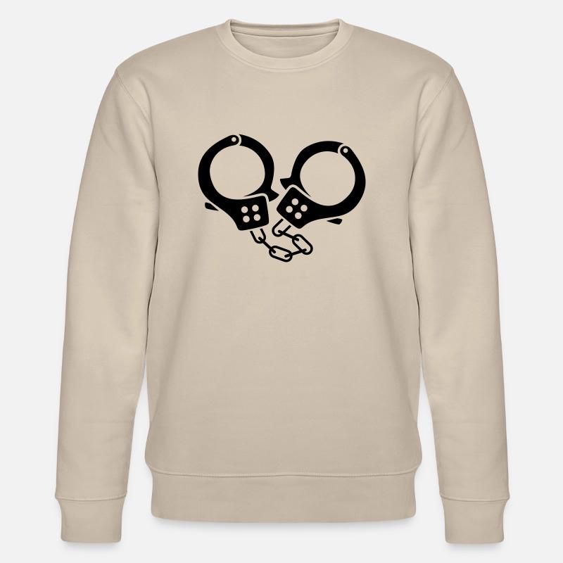 handschellen - Stanley/Stella Unisex Bio-Sweatshirt CHANGER  - Beige