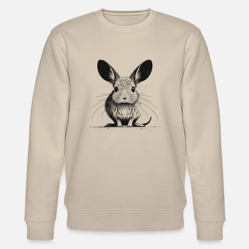 Springmaus - Stanley/Stella Unisex Bio-Sweatshirt CHANGER  - Beige
