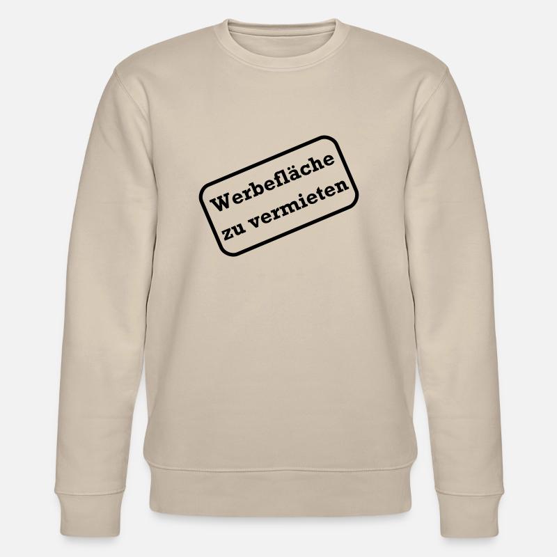 werbeflaeche - Stanley/Stella CHANGER Unisex Organic Sweatshirt - beige