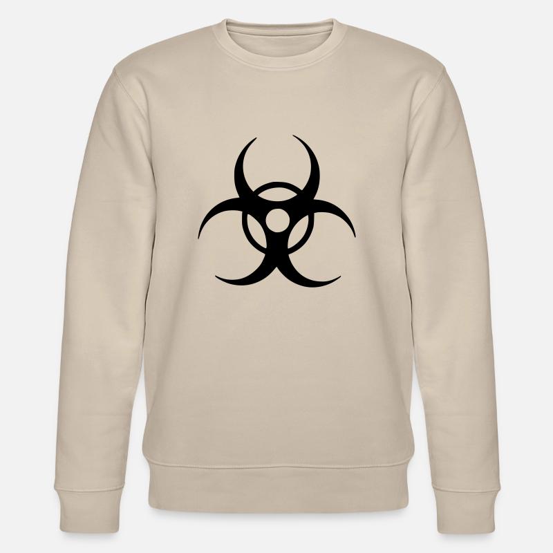 Biohazard - Stanley/Stella Unisex Bio-Sweatshirt CHANGER  - Beige