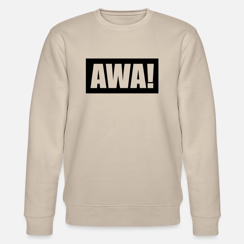 Awa - Stanley/Stella Unisex Bio-Sweatshirt CHANGER  - Beige