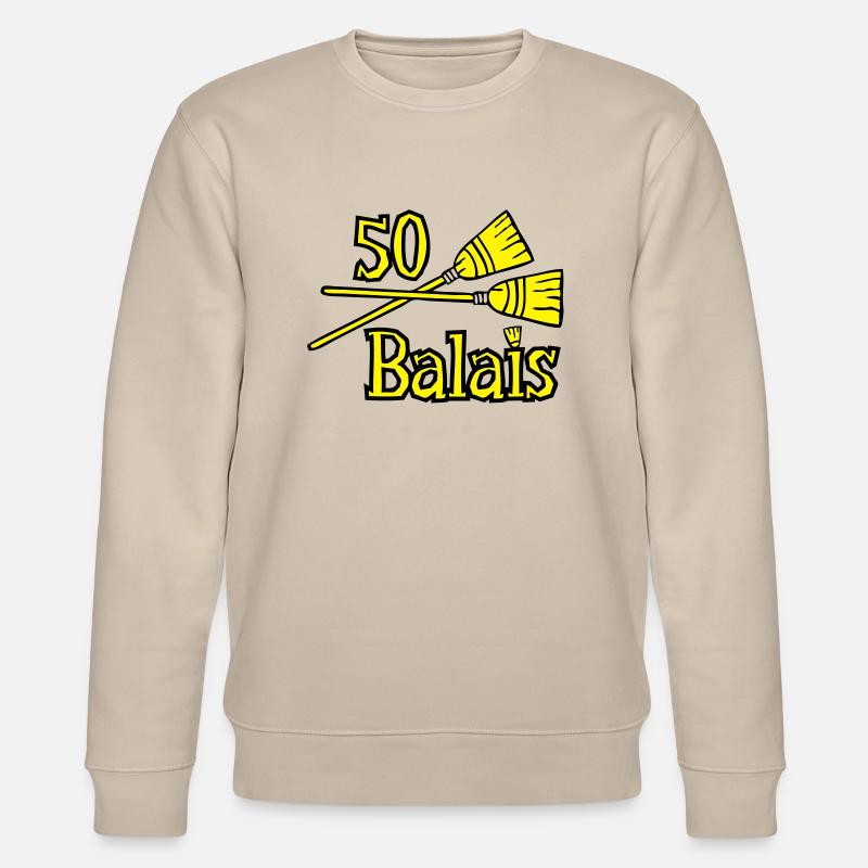 50 balais ans - Sweat bio CHANGER Stanley/Stella Unisexe - beige