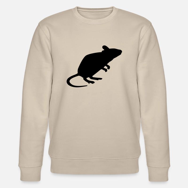 Mouse - Stanley/Stella CHANGER Unisex Organic Sweatshirt - beige