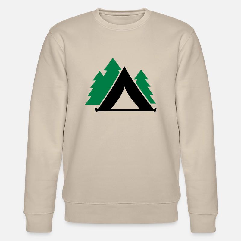 Zelt - Stanley/Stella Unisex Bio-Sweatshirt CHANGER  - Beige