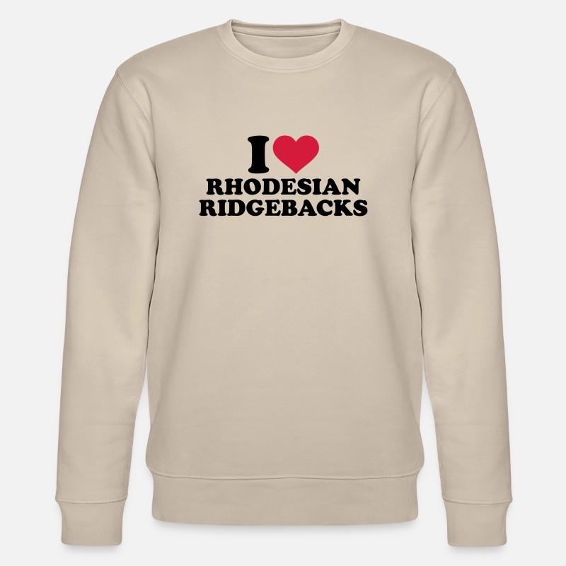 Rhodesian Ridgeback - Stanley/Stella Unisex Bio-Sweatshirt CHANGER  - Beige