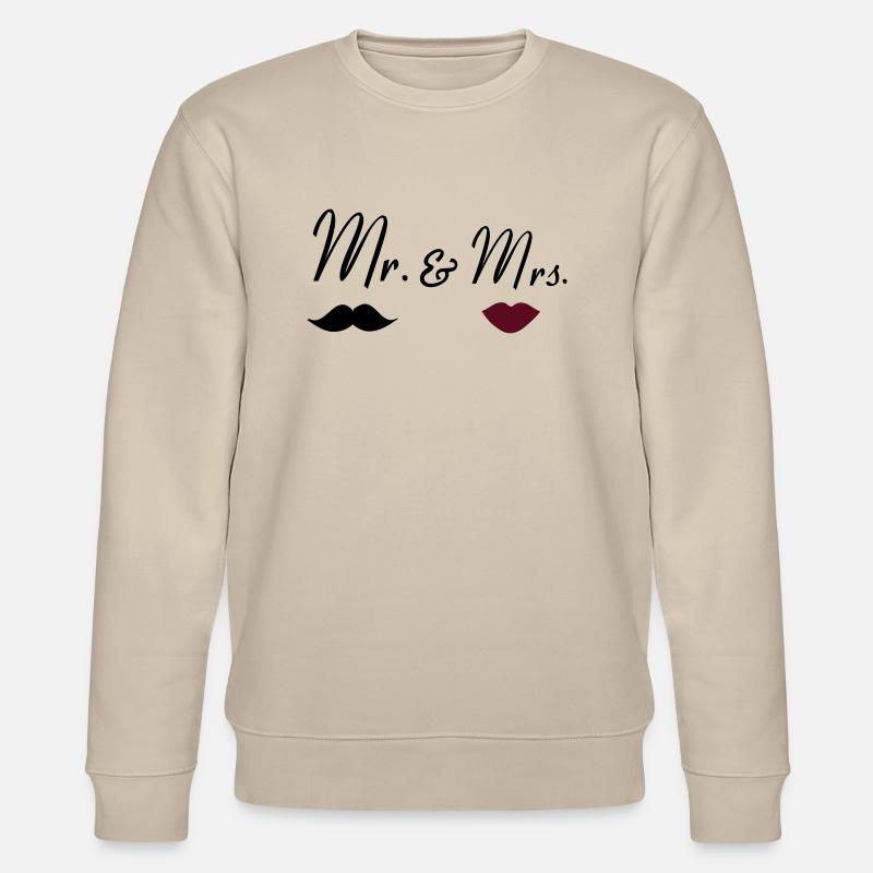 mr_mrs_2 - Sweat bio CHANGER Stanley/Stella Unisexe - beige