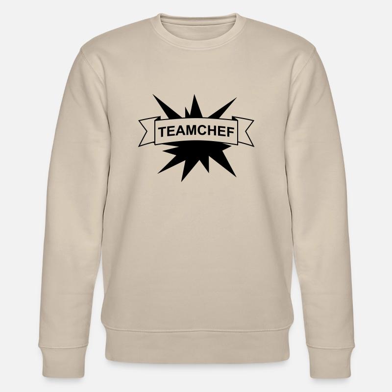 Team Teamchef - Stanley/Stella Unisex Bio-Sweatshirt CHANGER  - Beige