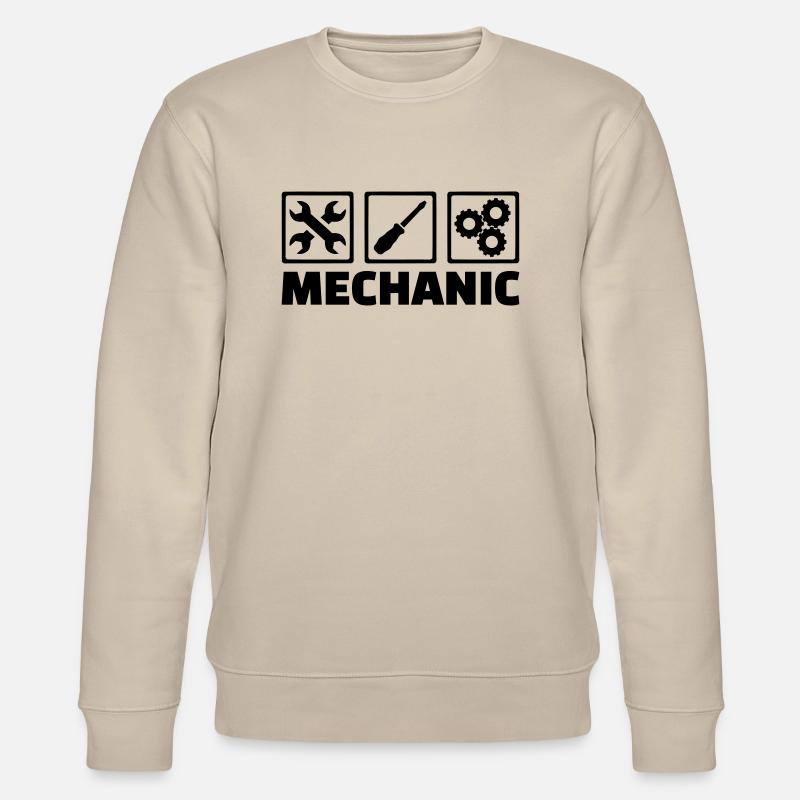 Mechaniker - Stanley/Stella Unisex Bio-Sweatshirt CHANGER  - Beige