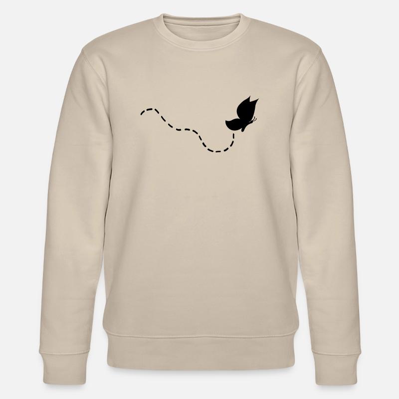 schmetterling - Sweat bio CHANGER Stanley/Stella Unisexe - beige