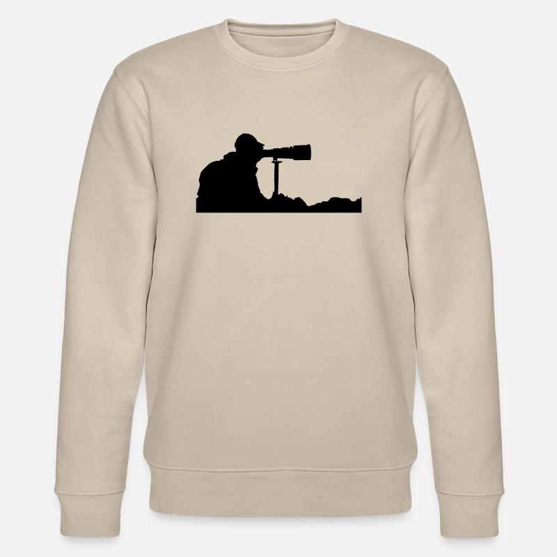 Fotograf - Stanley/Stella Unisex Bio-Sweatshirt CHANGER  - Beige