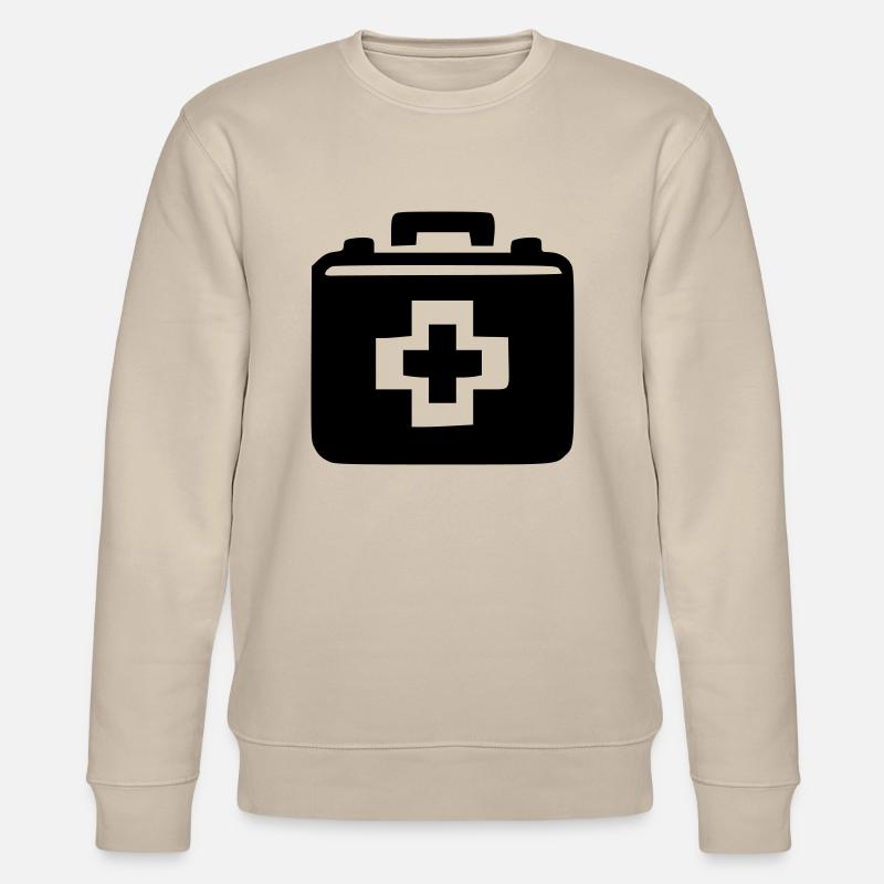 Malette de médecin - Sweat bio CHANGER Stanley/Stella Unisexe - beige