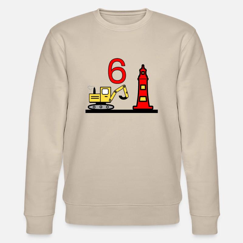 Excavator - Stanley/Stella CHANGER Unisex Organic Sweatshirt - beige