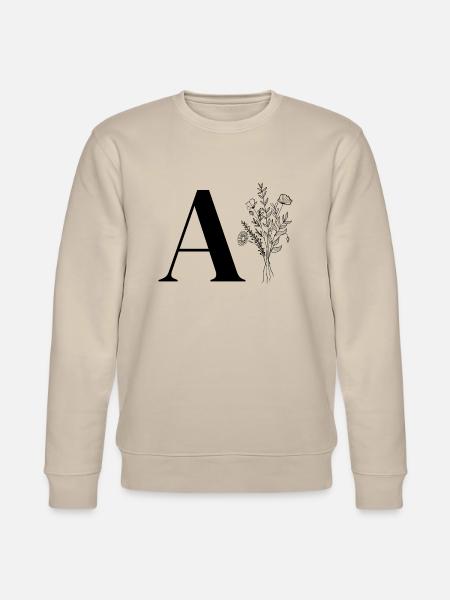 Minimalist Flower Bag - Stanley/Stella CHANGER Unisex Organic Sweatshirt - beige