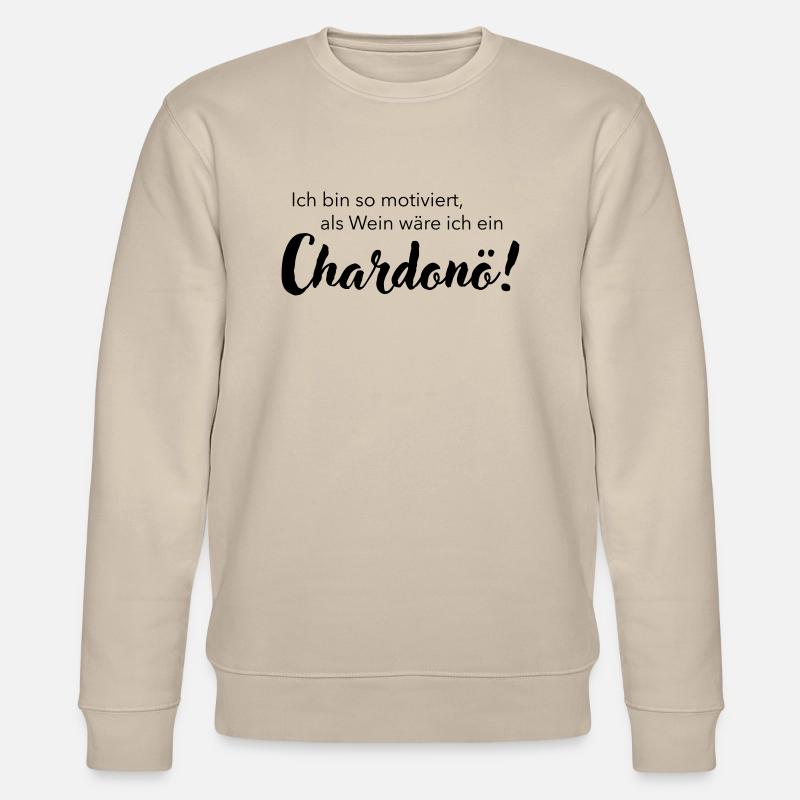 Ich bin ein Chardonö - Stanley/Stella Unisex Bio-Sweatshirt CHANGER  - Beige