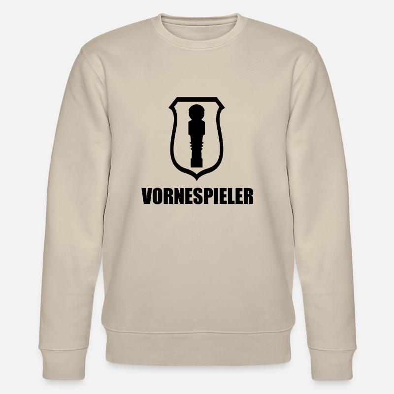 vornespieler - Stanley/Stella Unisex Bio-Sweatshirt CHANGER  - Beige