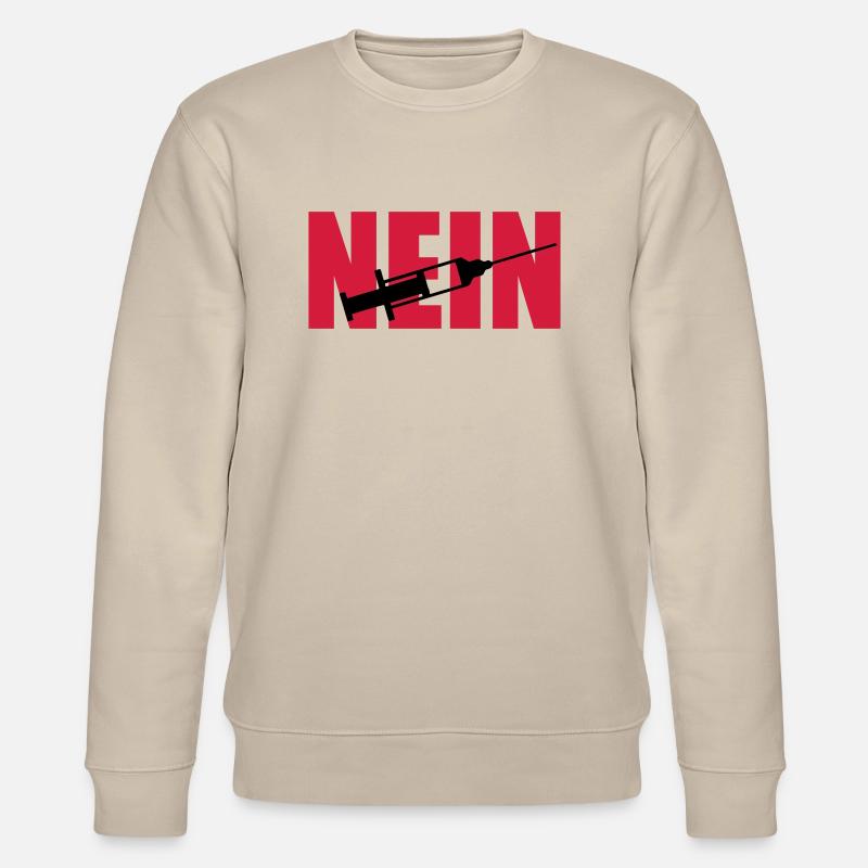 Pas de seringue - Sweat bio CHANGER Stanley/Stella Unisexe - beige