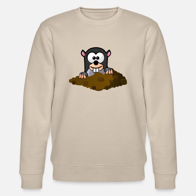 mole - Stanley/Stella CHANGER Unisex Organic Sweatshirt - beige