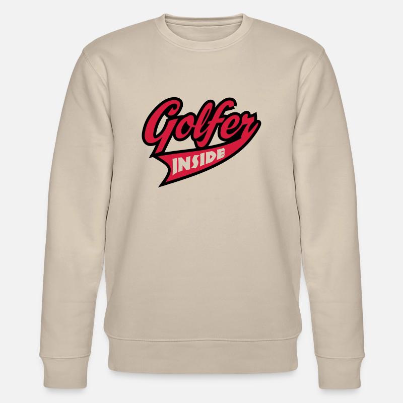 golf - Sweat bio CHANGER Stanley/Stella Unisexe - beige