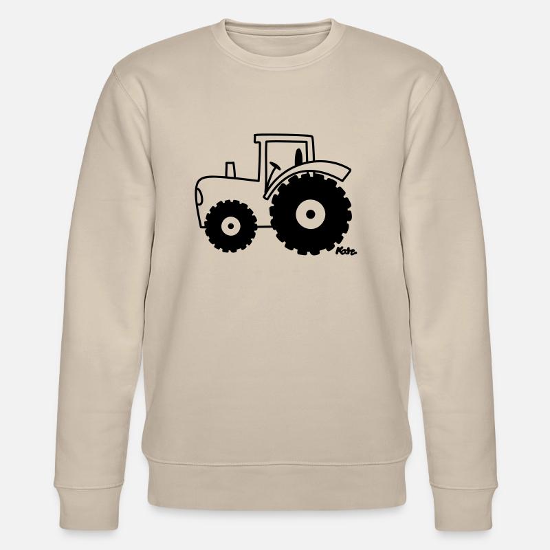 Traktor - Stanley/Stella Unisex Bio-Sweatshirt CHANGER  - Beige