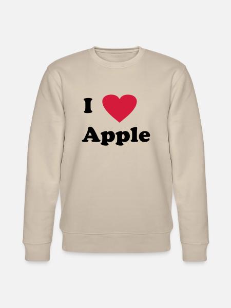 J’adore Apple - Sweat bio CHANGER Stanley/Stella Unisexe - beige