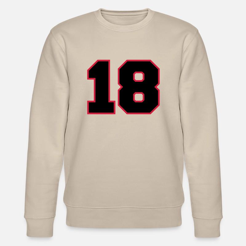number18 - Stanley/Stella CHANGER Unisex Organic Sweatshirt - beige