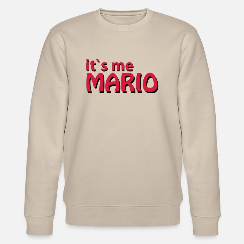 Mario - Stanley/Stella Unisex Bio-Sweatshirt CHANGER  - Beige
