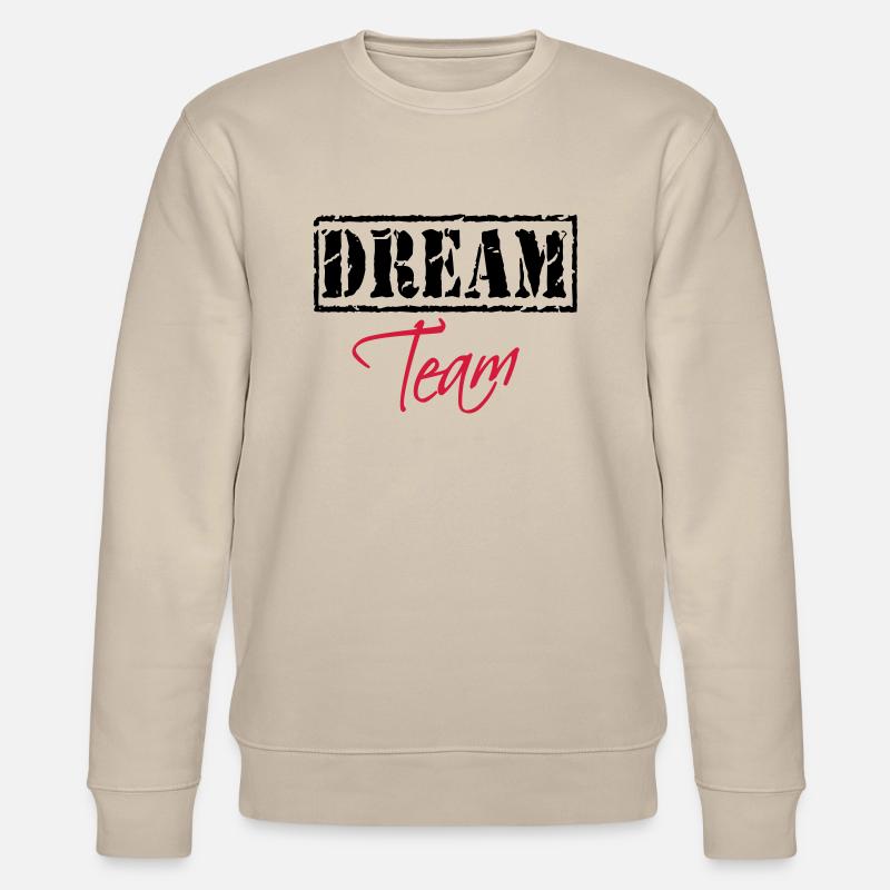 Dream Team - Stanley/Stella Unisex Bio-Sweatshirt CHANGER  - Beige
