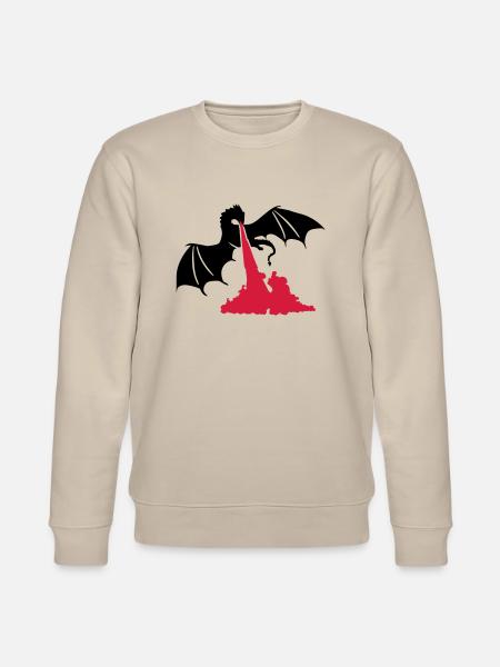 Dragon - Stanley/Stella CHANGER Unisex Organic Sweatshirt - beige
