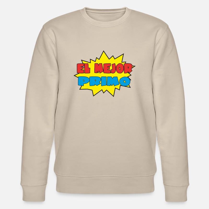 La mejor primo - Stanley/Stella Unisex Bio-Sweatshirt CHANGER  - Beige