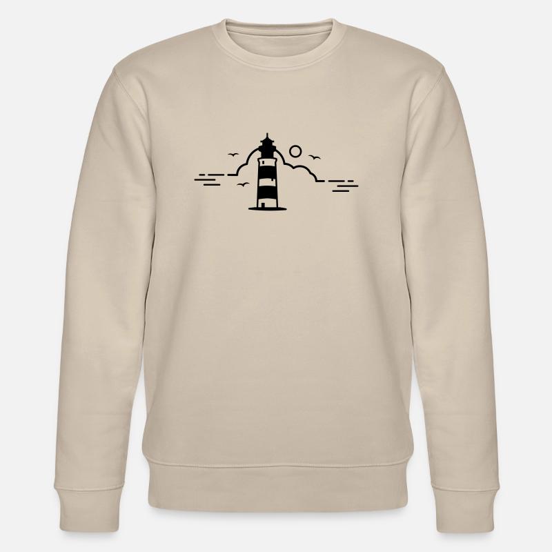 Leuchtturm - Stanley/Stella Unisex Bio-Sweatshirt CHANGER  - Beige