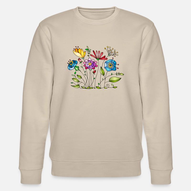 Fleur - Sweat bio CHANGER Stanley/Stella Unisexe - beige