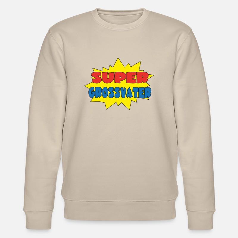 Großväter - Stanley/Stella Unisex Bio-Sweatshirt CHANGER  - Beige