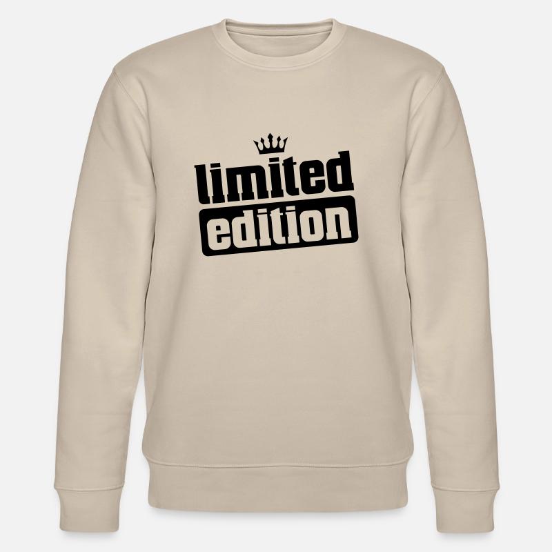 limited edition krone - Stanley/Stella Unisex Bio-Sweatshirt CHANGER  - Beige