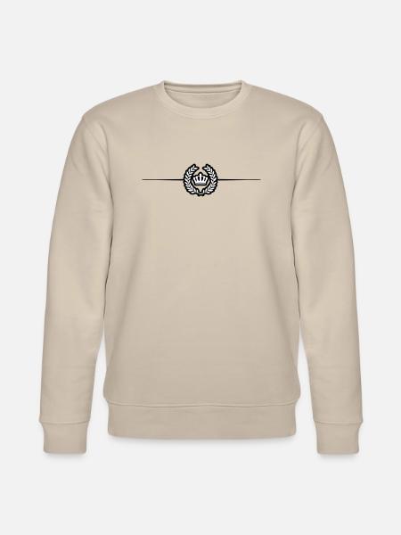 Krone Kranz Linie - Stanley/Stella Unisex Bio-Sweatshirt CHANGER  - Beige