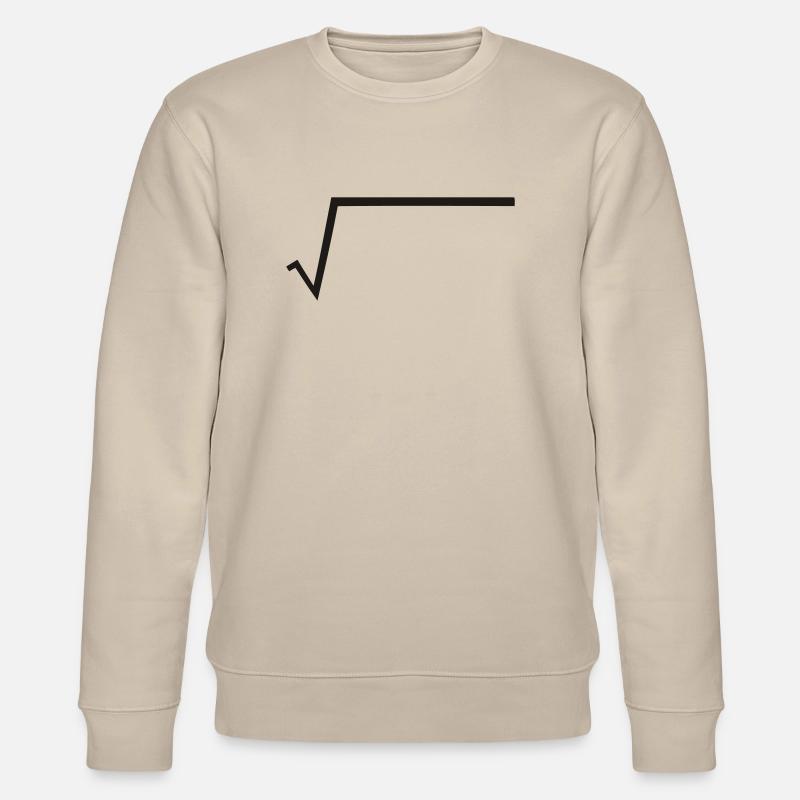 Math - Root - Radical - Stanley/Stella CHANGER Unisex Organic Sweatshirt - beige